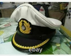 WWII German navy U-Boat senior officer (Kriegsmarine) visor cap