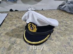 WWII German navy U-Boat senior officer (Kriegsmarine) visor cap