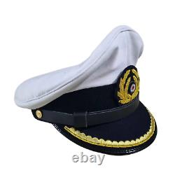 WWII German navy U-Boat senior officer (Kriegsmarine) visor cap