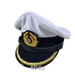 WWII German navy U-Boat senior officer (Kriegsmarine) visor cap