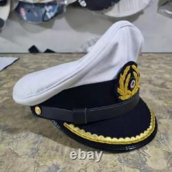 WWII German navy U-Boat senior officer (Kriegsmarine) visor cap