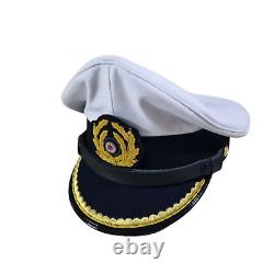 WWII German navy U-Boat senior officer (Kriegsmarine) visor cap