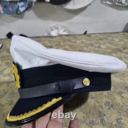 WWII German navy U-Boat senior officer (Kriegsmarine) visor cap