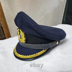 WWII German navy U-Boat senior officer (Kriegsmarine) visor cap replica