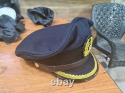 WWII German navy U-Boat senior officer (Kriegsmarine) visor cap replica