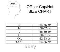 WWII German navy U-Boat senior officer (Kriegsmarine) visor cap replica