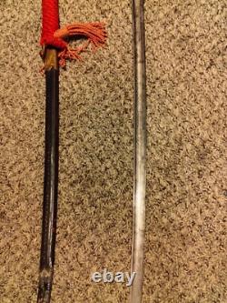 WWII KRIEGSMARINE / GERMAN NAVY PARADE DRESS OFFICER SWORD Original Scabbard