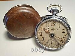 WWII-Thiel Uhr Wehrmacht Alarm Pocket Watch-German Reich-Kriegsmarine-UBoot-War