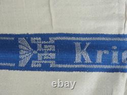 WWII WW2 German OLD KRIEGSMARINE 3 U-Boat Flotilla LOHS TOWEL 1938 KIEL MARKED
