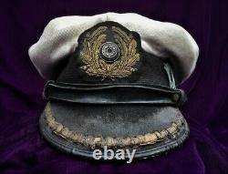 WWII WW2 Style German U-BOAT Kriegsmarine Captain Visor Hat Cap U-48