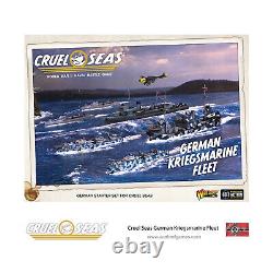 Warlord Games WWII Mini 1300 Cruel Seas German Kriegsmarine Fleet New