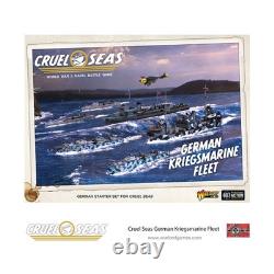 Warlord WWII Mini 1300 Cruel Seas German Kriegsmarine Fleet New Warlord WWII Mini 1300 Cruel Seas German Kriegsmarine Fleet New