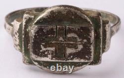 Wehrmacht Balcan cross U-boat WW2 German ring naval submarine U-Boot Kriegsmarin