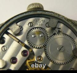 Wrist Watch German Military KM 720 Festa WWII Vintage Kriegsmarine