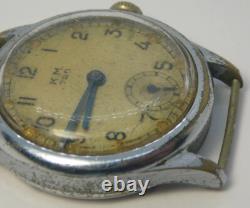 Wrist Watch German Military KM 720 Festa WWII Vintage Kriegsmarine