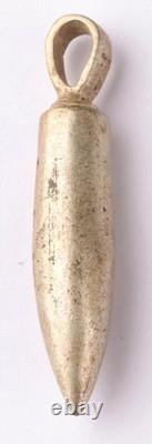 Ww 2 German Kriegsmarine 1943 U-107 Iron Cross Bullet Pendant