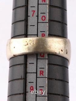 Ww 2 German Kriegsmarine 25. Uboot Flottille Emblem Ring /. 835 Silver