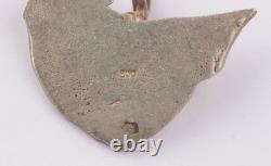 Ww 2 German Kriegsmarine Battle Cruiser Pendant Stamped 800 Silver