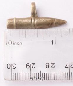 Ww 2 German Kriegsmarine Battleship Tirpitz Bullet Pendant / Drgm Marked