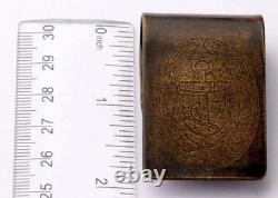 Ww 2 German Kriegsmarine Bronze Money Clip Drgm Berlin Marked