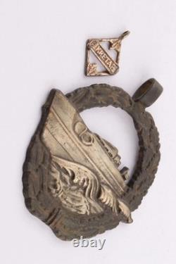 Ww 2 German Kriegsmarine Kreta Greece E-boat Pendants Maker Marked