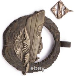 Ww 2 German Kriegsmarine Kreta Greece E-boat Pendants Maker Marked