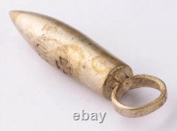 Ww 2 German Kriegsmarine U-103 Iron Cross Bullet Pendant