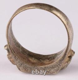 Ww 2 German Kriegsmarine U-124 Frog Conning Tower Emblem Silver/pl'd Bronze Ring