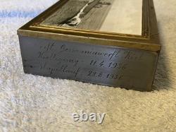 Ww 2 German Kriegsmarine U-23 Kptlt. Otto Kretschmer Cigar Box 1936-1937-1940