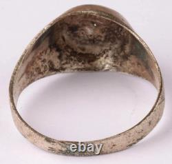 Ww 2 German Kriegsmarine U-30 Dripping Bloody Hand Conning Tower Emblem Ring