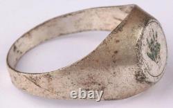 Ww 2 German Kriegsmarine U-30 Dripping Bloody Hand Conning Tower Emblem Ring