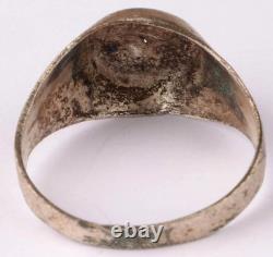 Ww 2 German Kriegsmarine U-30 Dripping Bloody Hand Conning Tower Emblem Ring
