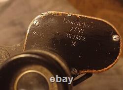 Ww2 German Kriegsmarine 7x50 Binoculars M Marked Copper Armature Beh Coded Leica