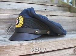 Ww2 German Kriegsmarine Nco'crusher' Cap. Be Aware My Images Been Stolen