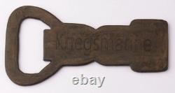 Ww2 German Kriegsmarine U-37 Trident Bottle Opener 1939/1941 Atlantik Schlacht