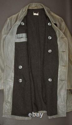 Ww2 German Kriegsmarine U-boat Leather Deck Jacket