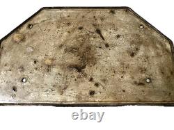 Ww2 German Kriegsmarine Vehicle Licence Plate. Orig