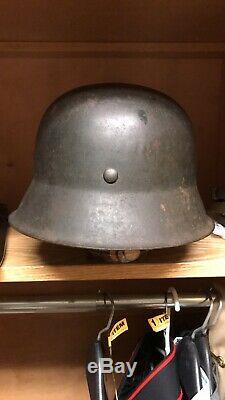 Ww2 german helmet original HEER/Kriegsmarine Withdecal