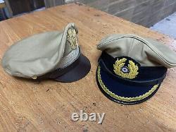 Ww2 german kriegsmarine and ww2 USAF hat set of 2