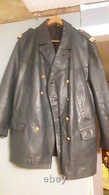 Ww2 german kriegsmarine leather officers jacket