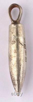 Wwi German Kriegsmarine U-35 Gott Mit Uns Bullet Pendant Drgm Marked