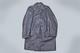 Wwii German Kriegsmarine Gray Leather Overcoat