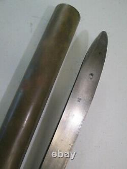 Wwii German Navy Kriegsmarine Divers Knife With Scabbard Well Marked Wkc Maker
