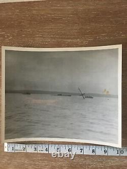Wwii Original German War Photo Kriegsmarine U-boats / U-boot #10 & #20 In Port