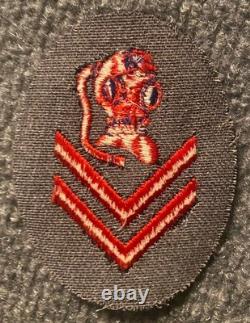 Wwii Ww2 Kriegsmarine Wehrmacht Military German Navy Deep Sea Diver Helmet Patch