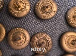 Wwii Ww2 Kriegsmarine Wehrmacht Military German Navy Naval U-boat Jacket Buttons