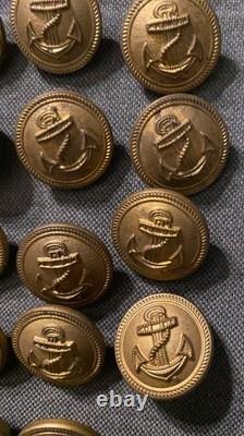 Wwii Ww2 Kriegsmarine Wehrmacht Military German Navy Naval U-boat Jacket Buttons