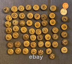 Wwii Ww2 Kriegsmarine Wehrmacht Military German Navy Naval U-boat Jacket Buttons