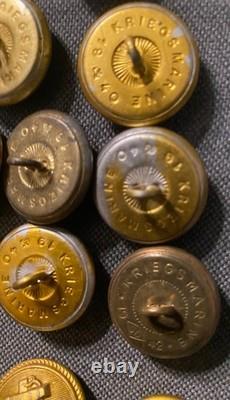 Wwii Ww2 Kriegsmarine Wehrmacht Military German Navy Naval U-boat Jacket Buttons
