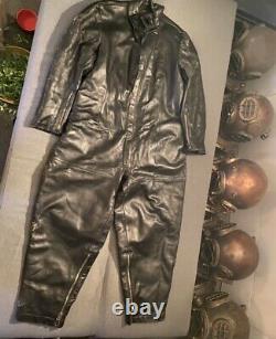 Wwii Ww2 Wehrmacht Military German Navy Naval Kriegsmarine Leather Coveralls
